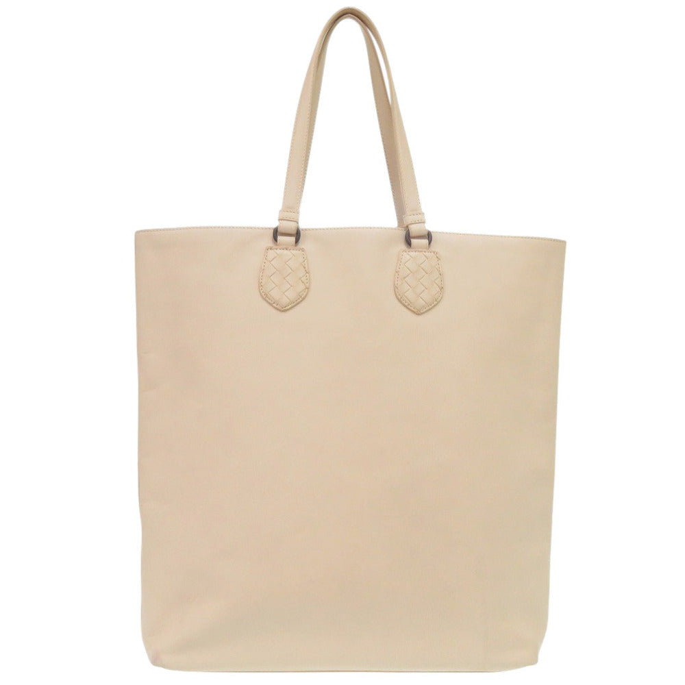 ボッテガヴェネタ イントレチャート レザー ライトピンク トートバッグ 0466【中古】BOTTEGAVENETA