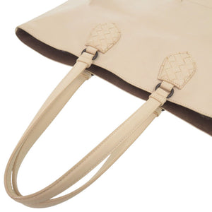 ボッテガヴェネタ イントレチャート レザー ライトピンク トートバッグ 0466【中古】BOTTEGAVENETA