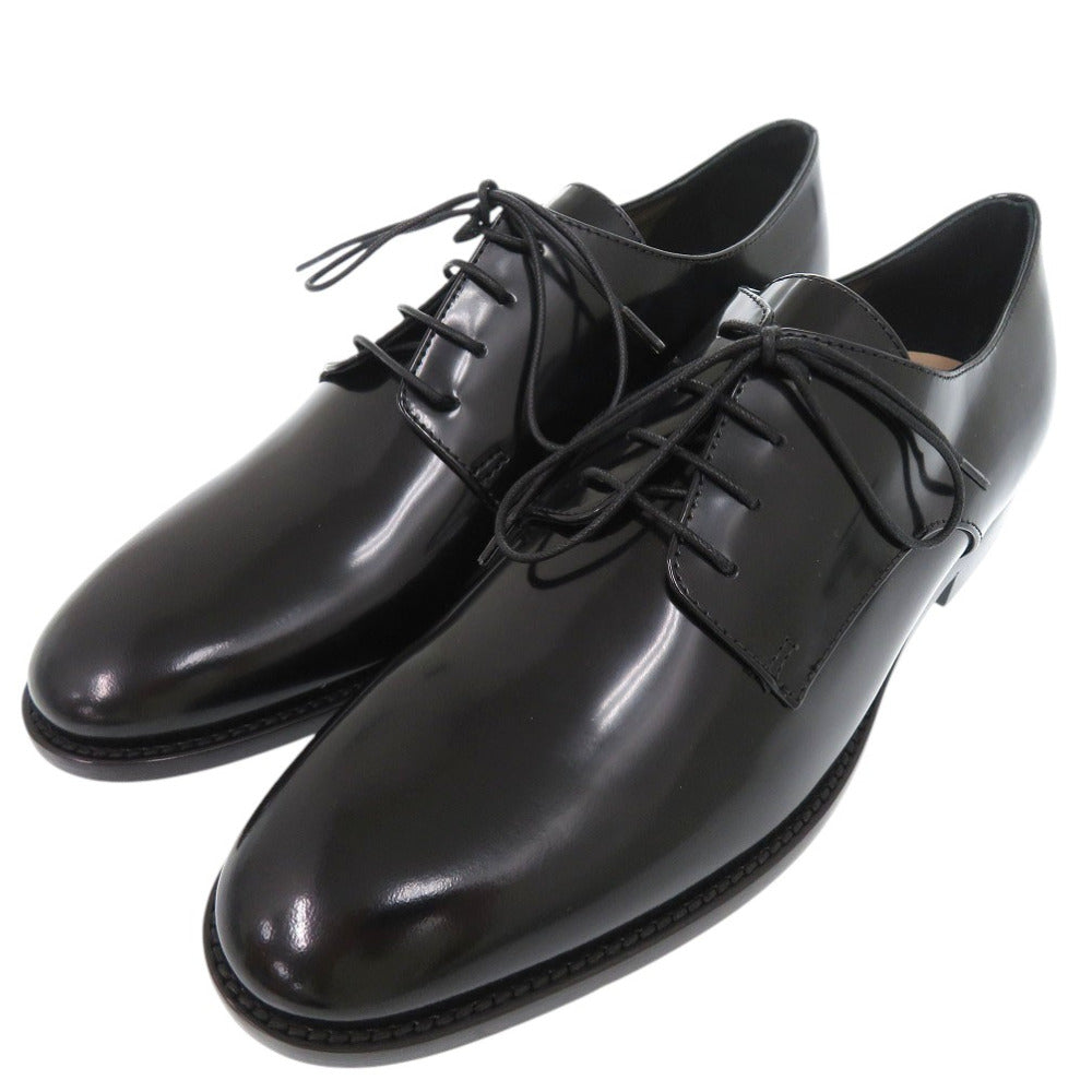 未使用品 クリスチャンディオール レースアップ ドレスシューズ 外羽根 MD0719 レザーシューズ レザー ブラック 0488【中古】Christian Dior