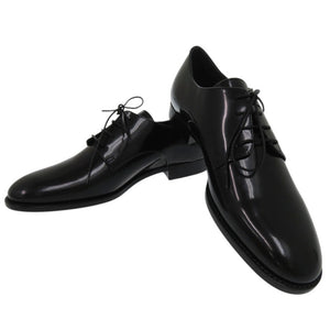 未使用品 クリスチャンディオール レースアップ ドレスシューズ 外羽根 MD0719 レザーシューズ レザー ブラック 0488【中古】Christian Dior