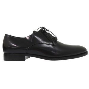 未使用品 クリスチャンディオール レースアップ ドレスシューズ 外羽根 MD0719 レザーシューズ レザー ブラック 0488【中古】Christian Dior