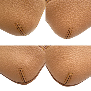 未使用 クロエ ウォールデン フォンポーチ CHC20AP330C6126B フリンジ レザー ゴールド金具 ブラウン スマホショルダー 0490【中古】Chloe