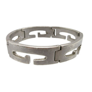 グッチ Gロゴ チェーン ブレスレット シルバー925 シルバー 0513【中古】GUCCI