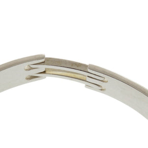 グッチ ロゴ プレート シルバー925 ブレスレット 0516【中古】GUCCI