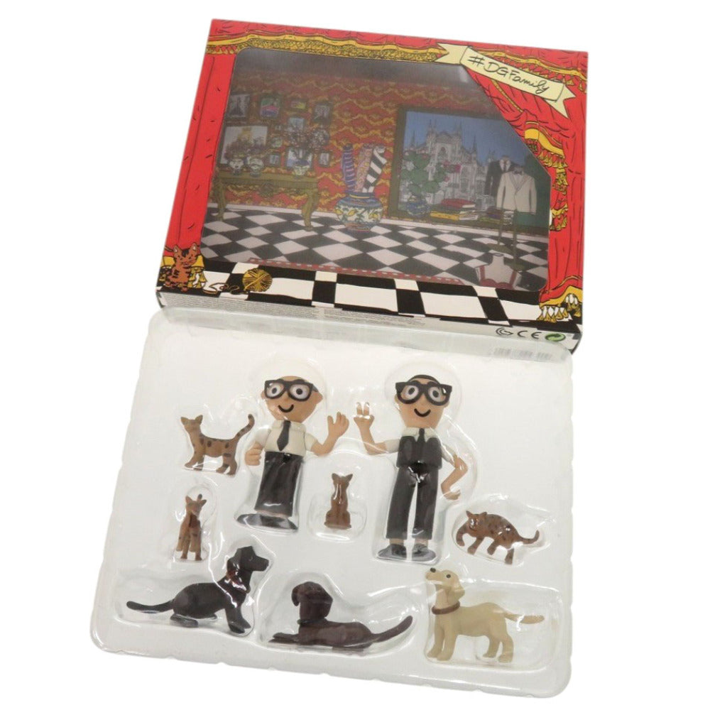 新品同様 ドルチェアンドガッバーナ DG family toys プラスチック 置物 フィギュア 0537【中古】DOLCE&GABBANA