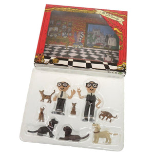 新品同様 ドルチェアンドガッバーナ DG family toys プラスチック 置物 フィギュア 0537【中古】DOLCE&GABBANA