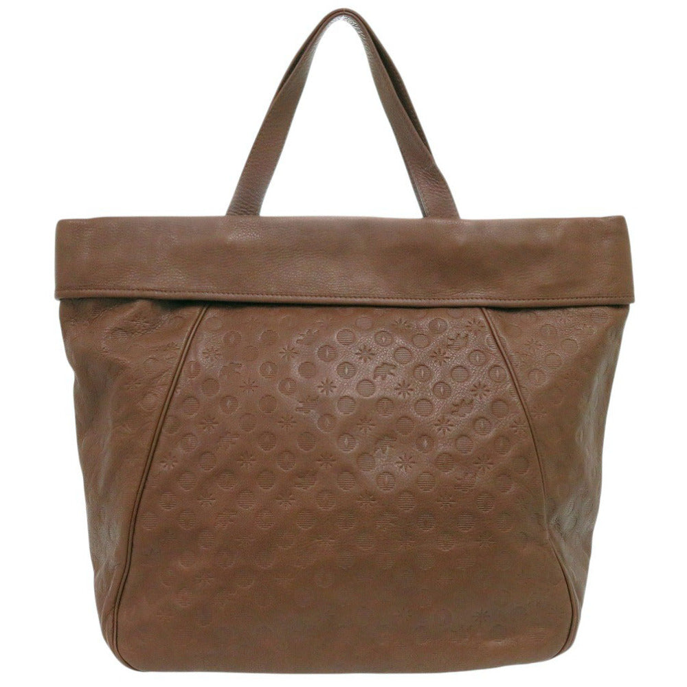 美品 ハンティングワールド レザー ブラウン トートバッグ 茶 0560【中古】HUNTING WORLD