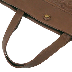 美品 ハンティングワールド レザー ブラウン トートバッグ 茶 0560【中古】HUNTING WORLD