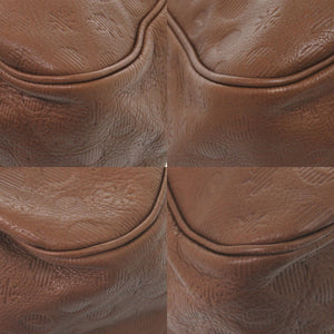 美品 ハンティングワールド レザー ブラウン トートバッグ 茶 0560【中古】HUNTING WORLD