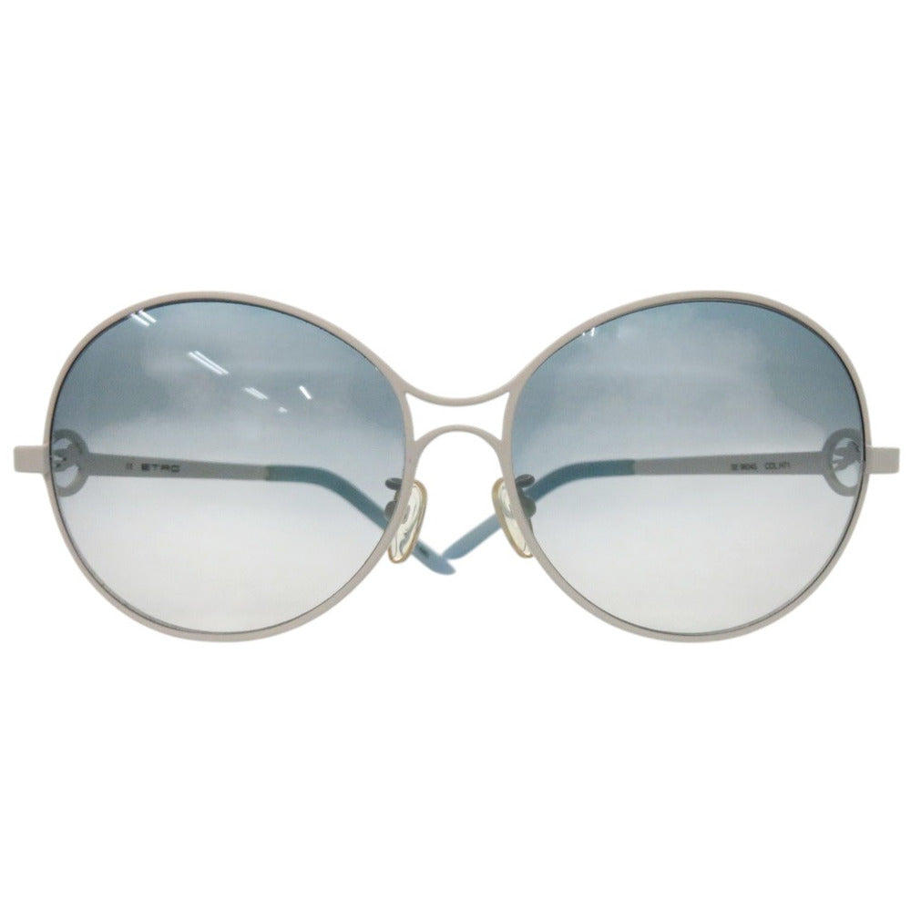 新品同様 エトロ サングラス ペガサス 装飾 SE9604S メタル ブルー 0562【中古】ETRO