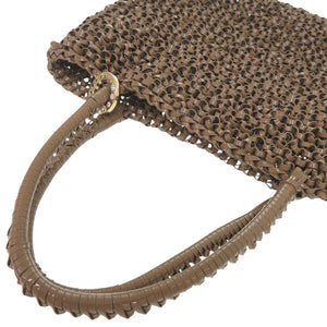 新品同様 アンテプリマ 3WAY ワイヤーバッグ チェーンショルダー PVC ブラウン ハンドバッグ 茶 0588【中古】ANTEPRIMA