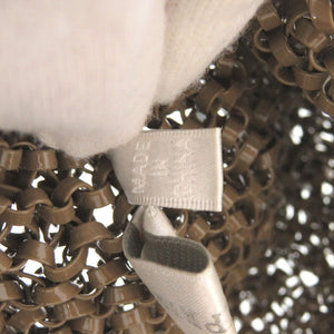 新品同様 アンテプリマ 3WAY ワイヤーバッグ チェーンショルダー PVC ブラウン ハンドバッグ 茶 0588【中古】ANTEPRIMA