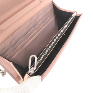 未使用 ケンゾー チェーンウォレット FA62PM318L24 レザー ピンク ショルダーバッグ 0591【中古】KENZO