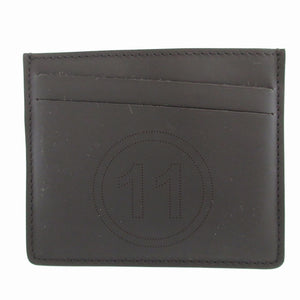 美品 メゾンマルジェラ S35UI0432 レザー ブラック 黒 カードケース 0595【中古】Maison Margiela