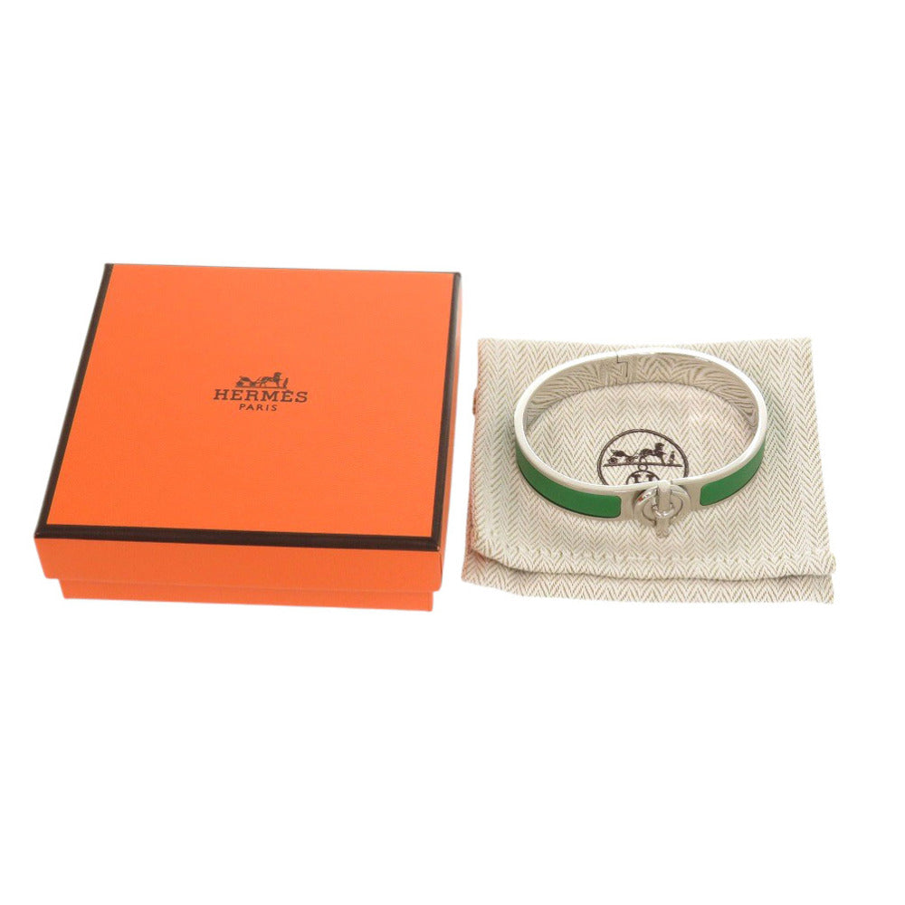 未使用 エルメス クリック グレナン バングル ヴェール コミック マット グリーン ブレスレット 0598【中古】HERMES