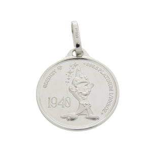 未使用 ディズニー 1/10oz ファンタジア リバーシブル Pt999 純プラチナ ペンダントトップ 0602【中古】Disney