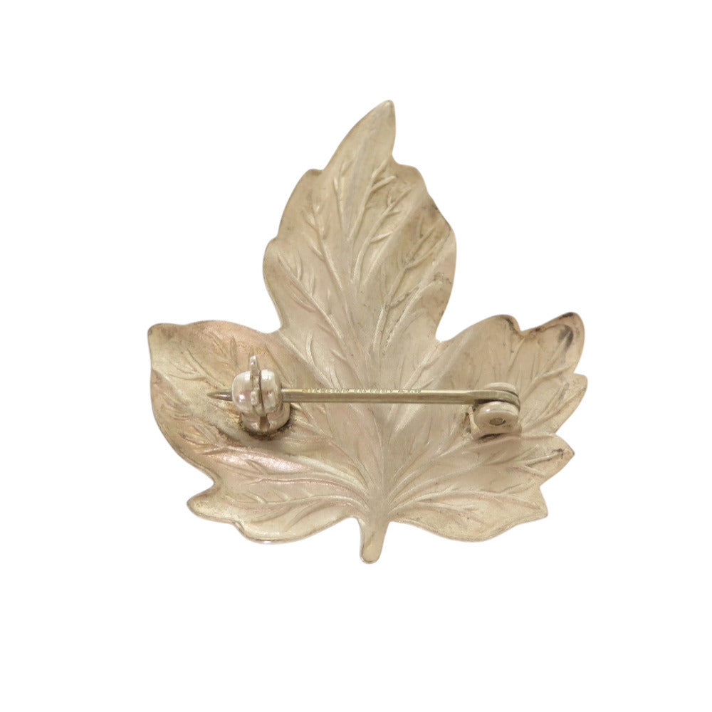 美品 ティファニー リーフ ブローチ シルバー925 アクセサリー 0617 【中古】 TIFFANY&Co.