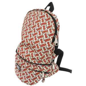 美品 バーバリー 2way TBロゴ ナイロン オレンジ リュック ウエストポーチ 0639【中古】BURBERRY
