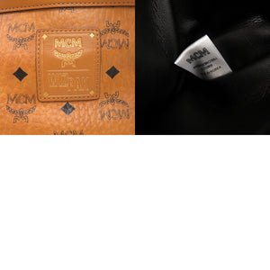 美品 エム シー エム ヴィセトス スピーカー バックパック リュックサック 茶 0643 【中古】 MCM