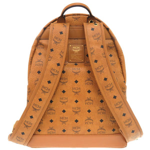 美品 エム シー エム ヴィセトス スピーカー バックパック リュックサック 茶 0643 【中古】 MCM