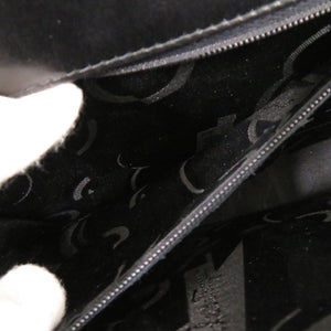 美品 サルヴァトーレフェラガモ 2WAY ガンチーニ O21 2181 カーフレザー ブラック ハンドバッグ 黒 0662【中古】Salvatore Ferragamo