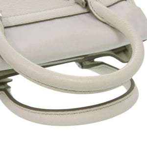 美品 メゾン マルジェラ 5AC 2WAY ハンドバッグ S56WD0072 ショルダーバッグ 2ポケット レザー ホワイト 0692【中古】Maison Margiela