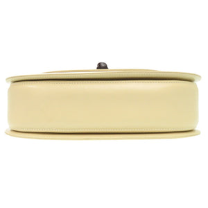 美品 グッチ 2WAY バンブー 000 1364 0633 レザー ホワイト ハンドバッグ 白 0703【中古】GUCCI