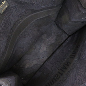 美品 クリスチャンディオール 2020年 リゾートコレクション ブックトート ラージ カモフラージュ キャンバス ネイビー トートバッグ 0707【中古】Christian Dior