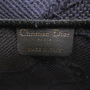 美品 クリスチャンディオール 2020年 リゾートコレクション ブックトート ラージ カモフラージュ キャンバス ネイビー トートバッグ 0707【中古】Christian Dior