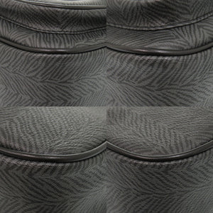 新品同様 ハンティングワールド レザー ブラック ショルダーバッグ 黒 0722【中古】HUNTING WORLD