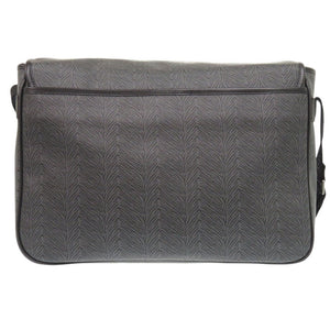 新品同様 ハンティングワールド レザー ブラック ショルダーバッグ 黒 0722【中古】HUNTING WORLD