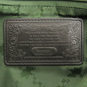 新品同様 ハンティングワールド レザー ブラック ショルダーバッグ 黒 0722【中古】HUNTING WORLD