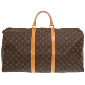 美品 ルイ ヴィトン キーポル55 モノグラム M41424 ボストンバッグ LV 0725【中古】LOUIS VUITTON