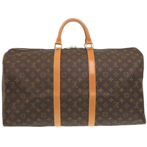 美品 ルイ ヴィトン キーポル55 モノグラム M41424 ボストンバッグ LV 0725【中古】LOUIS VUITTON