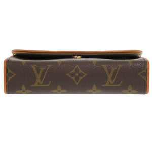 美品 ルイ ヴィトン ポシェット フロランティーヌ ストラップサイズXS モノグラム M51855 ウエストバッグ LV 0737【中古】LOUIS VUITTON