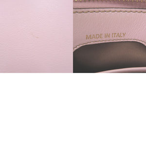 美品 トッズ Dキューブ 2WAY ショルダーバッグ ハンドバッグ レザー ピンク 0747【中古】TOD’S