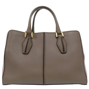 美品 トッズ Dキューブ 2WAY ショルダーバッグ ハンドバッグ レザー ピンク 0747【中古】TOD’S