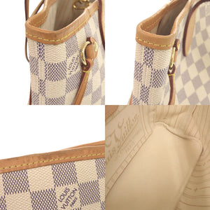 美品 ルイ ヴィトン ネヴァーフル PM ダミエ アズール N51110 トートバッグ LV 0763【中古】LOUIS VUITTON