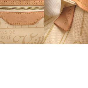 美品 ルイ ヴィトン ネヴァーフル PM ダミエ アズール N51110 トートバッグ LV 0763【中古】LOUIS VUITTON