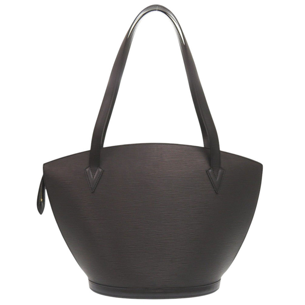 新品同様 ルイ ヴィトン サンジャック ショッピング エピ M52262 エピレザー ブラック ショルダーバッグ 黒 LV 0770【中古】LOUIS VUITTON