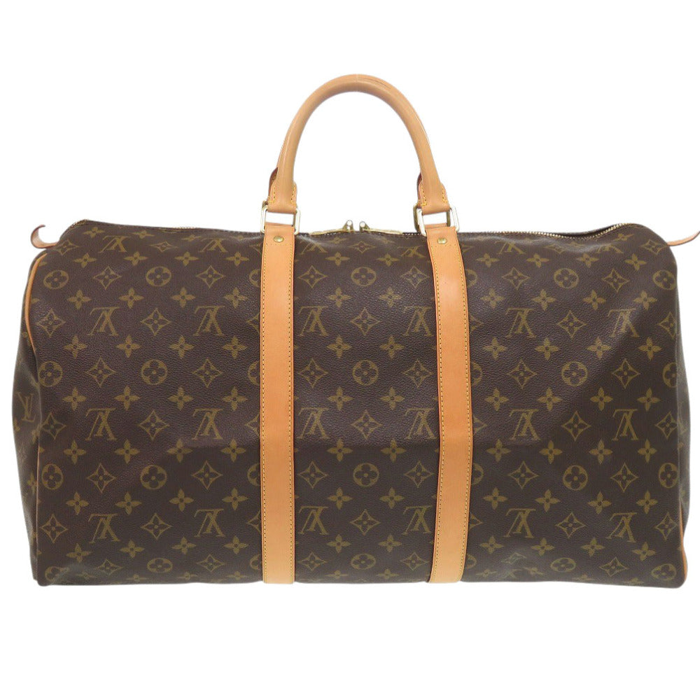 美品 ルイ ヴィトン キーポル50 モノグラム M41426 ボストンバッグ LV 0775【中古】LOUIS VUITTON