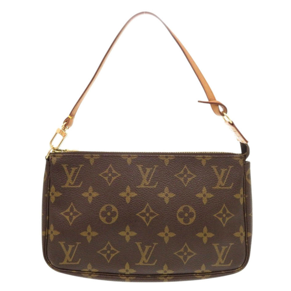 ルイ ヴィトン モノグラム ポシェット アクセソワール M51980 アクセサリーポーチ LV 0785【中古】LOUIS VUITTON