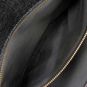 美品 グッチ ホースビット 114913 レザー ブラック トートバッグ 黒 0787【中古】GUCCI