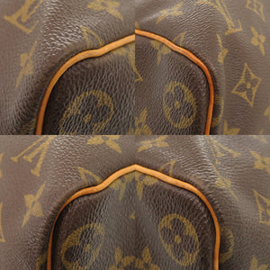 ルイ ヴィトン キーポル45 モノグラム M41428 ブラウン ボストンバッグ LV 0827【中古】LOUIS VUITTON