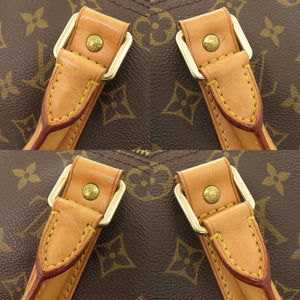 ルイ ヴィトン キーポル45 モノグラム M41428 ブラウン ボストンバッグ LV 0827【中古】LOUIS VUITTON