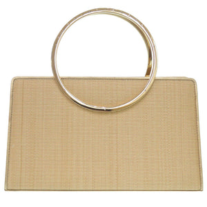 美品 コンテス ホースヘアー ゴールド ハンドバッグ 0831【中古】COMTESSE