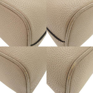 美品 ボナベンチュラ エマバッグ 22 レザー グレージュ ベージュ 2wayハンドバッグ 0836【中古】BONAVENTURA