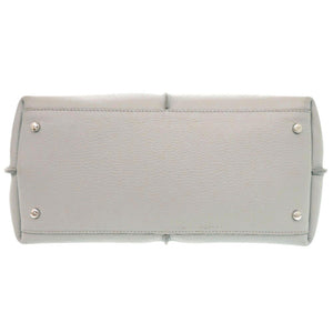 美品 トッズ ジョイ レザー グレー トートバッグ 0839【中古】TOD’S