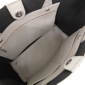 美品 トッズ ジョイ レザー グレー トートバッグ 0839【中古】TOD’S