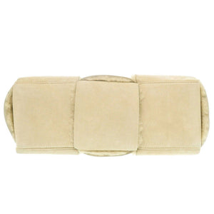 美品 ボッテガヴェネタ ザ アルコ トート スエード ベージュ ハンドバッグ トートバッグ 0843【中古】BOTTEGAVENETA